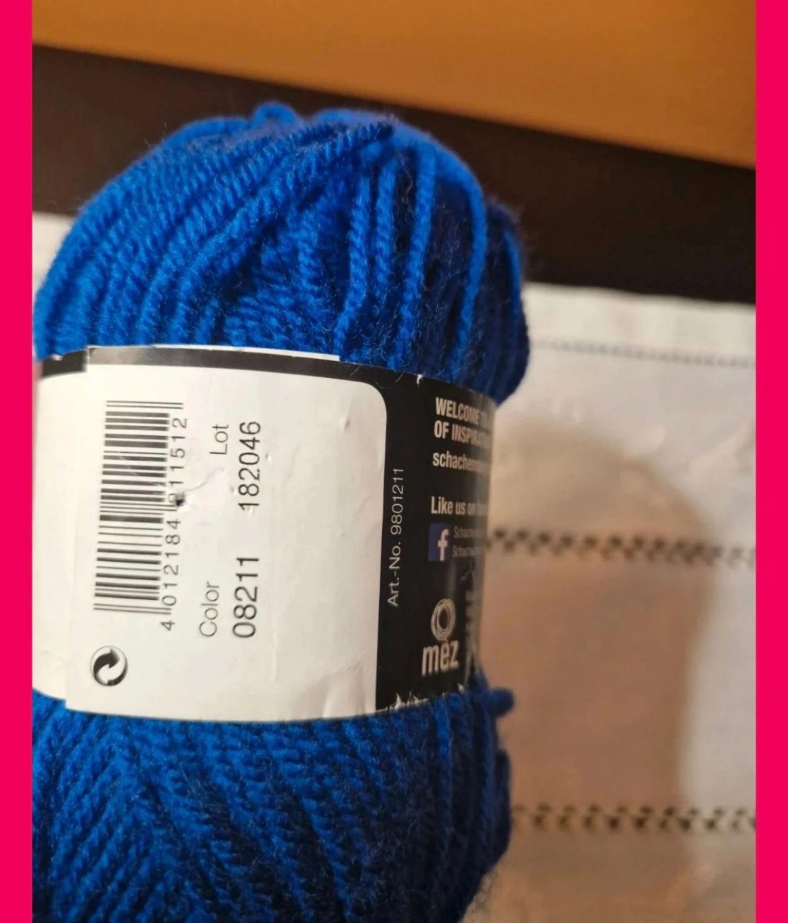 Fio Schachenmayr Bravo Originals Azul Royal 50g | Fil Schachenmayr Bravo Originals – photo 3